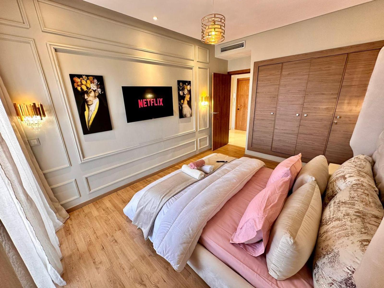 Appartement Luxueux Avec Piscine 10 Minutes Du Centre Ville Marrakesz Zewnętrze zdjęcie