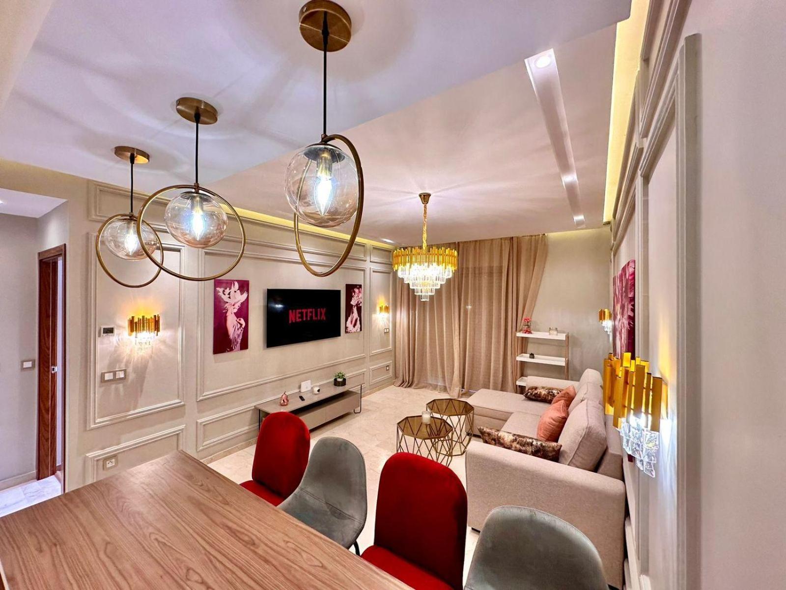 Appartement Luxueux Avec Piscine 10 Minutes Du Centre Ville Marrakesz Zewnętrze zdjęcie