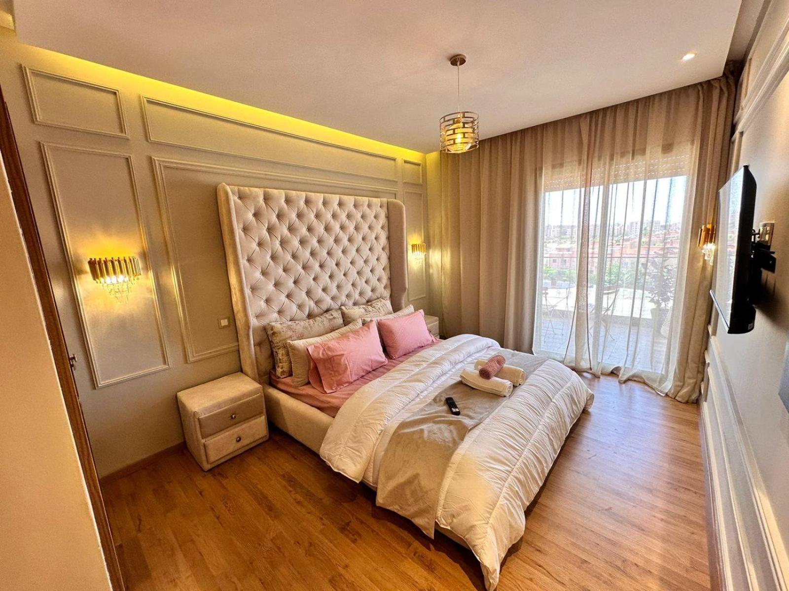 Appartement Luxueux Avec Piscine 10 Minutes Du Centre Ville Marrakesz Zewnętrze zdjęcie