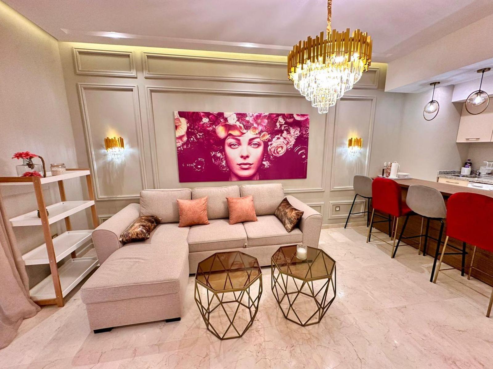 Appartement Luxueux Avec Piscine 10 Minutes Du Centre Ville Marrakesz Zewnętrze zdjęcie